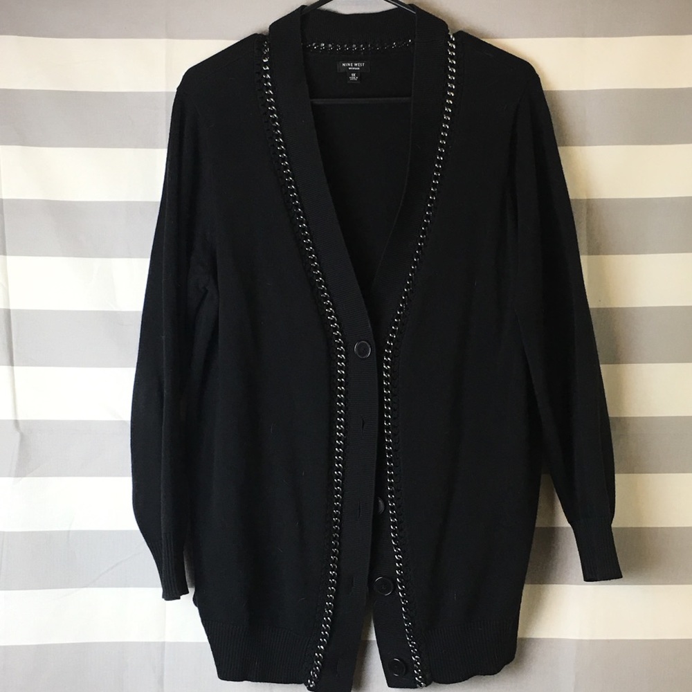 Black Nine West Cardigan
